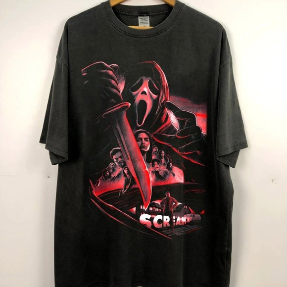 Scream Vintage Horror Tshirt, Scream Movie T-shirt, Scream Shirt, Scream Movie, - Picture 1 of 1